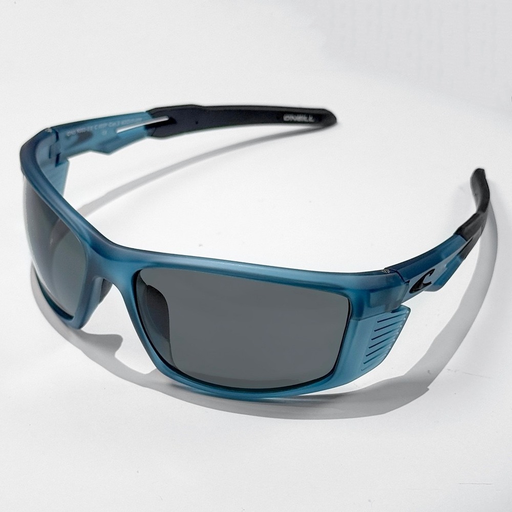 O'Neill Wrap Polarized Sunglasses - NWT Blue / Grey - #49410-SUN1